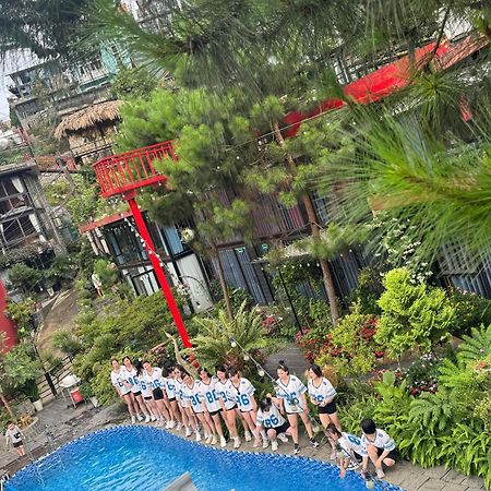 Bach Xanh House. Triangle Bungalow Tam Ðảo Eksteriør billede