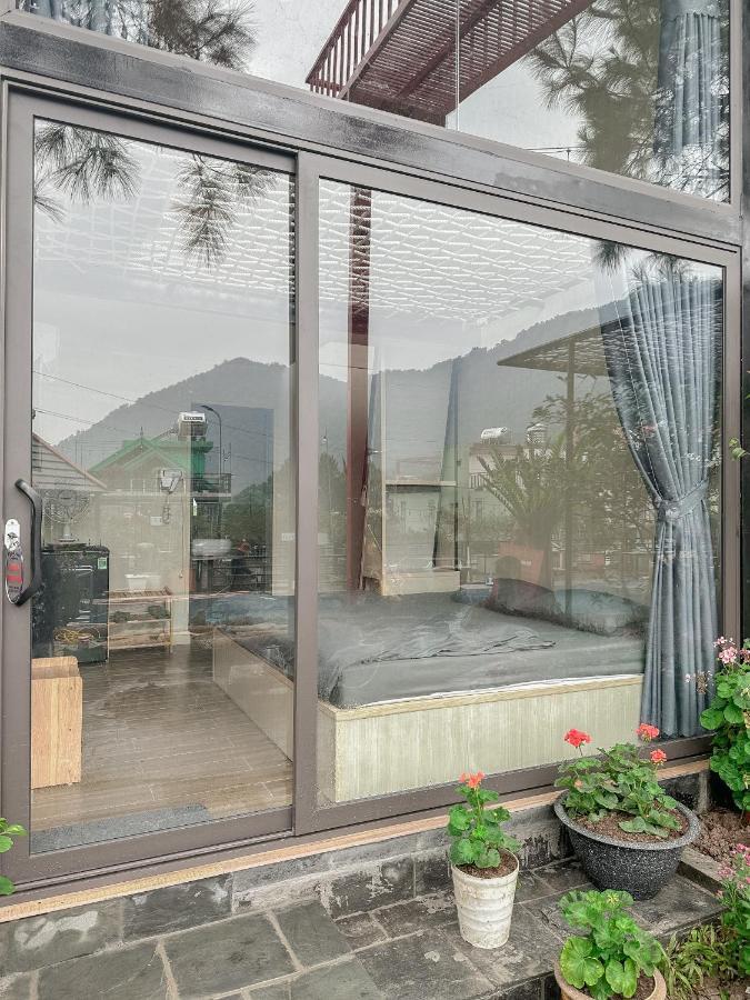 Bach Xanh House. Triangle Bungalow Tam Ðảo Eksteriør billede