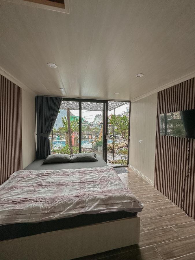 Bach Xanh House. Triangle Bungalow Tam Ðảo Eksteriør billede
