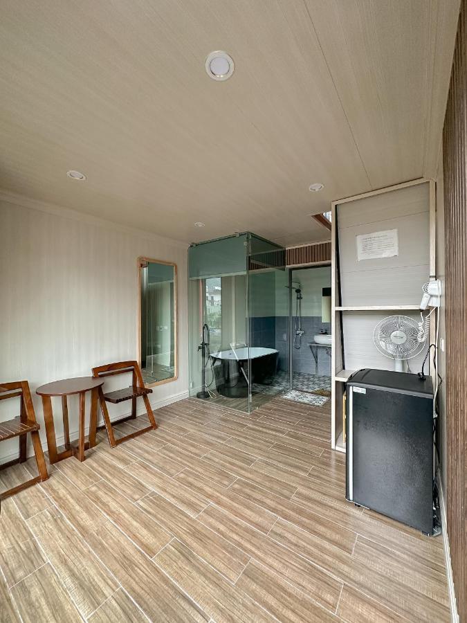 Bach Xanh House. Triangle Bungalow Tam Ðảo Eksteriør billede