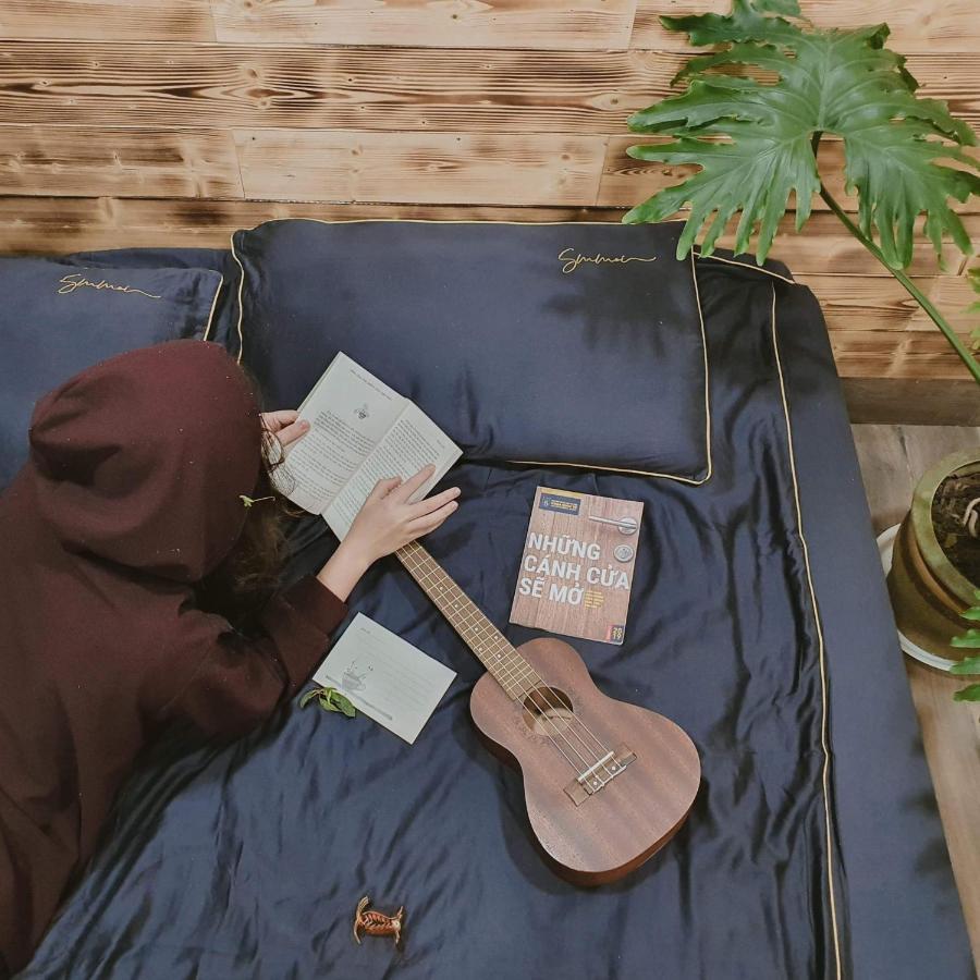 Bach Xanh House. Triangle Bungalow Tam Ðảo Eksteriør billede