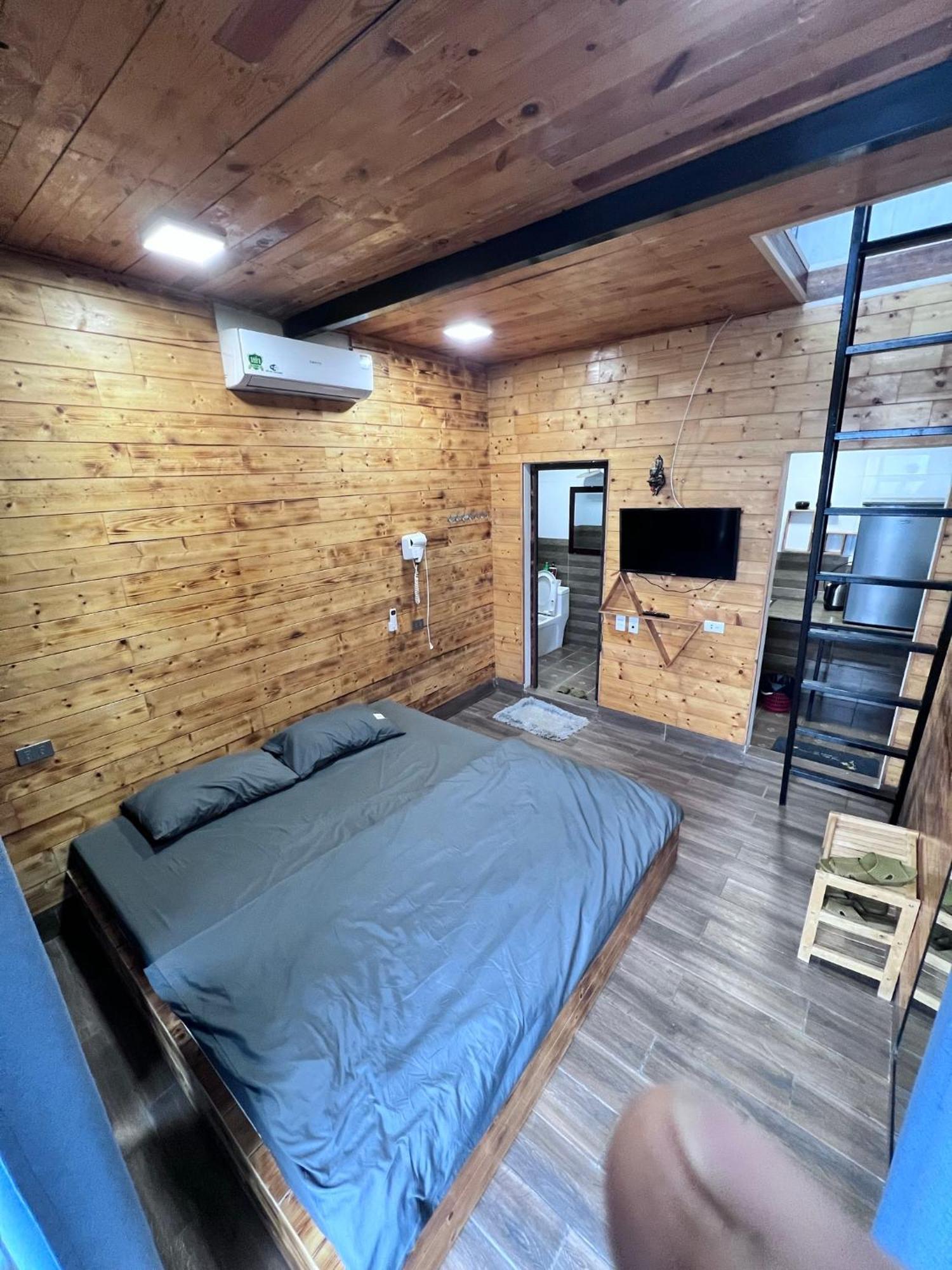 Bach Xanh House. Triangle Bungalow Tam Ðảo Eksteriør billede